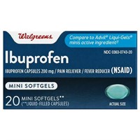 Walgreens Ibuprofen 200 Mg Mini Softgels - 20.0 Ea