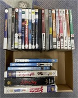 Box of VHS & DVD's approx 30-Frasier & Sitcoms