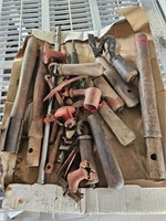 Antique Saw Handles (garage)