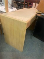 2 wood student desk - work table 4' x 2' approx