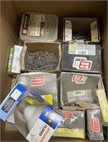 Approx 8-10 Boxes of Nails-var sizes