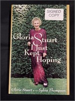 SIGNED COPY "I Just Kept Hoping" by Gloria Stuart