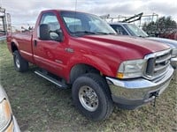 2004 Ford F250 Single Cab Truck-title