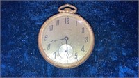 Illinois pocket watch - loose crystal, back is