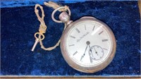 G M Wheeler Elgin Nat’l Watch Co key wind pocket