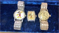 Waltham & Mickey Mouse wristwatches