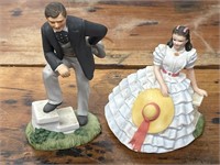 2 Avon "Gone With The Wind" Poreclain Figures