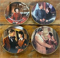 4 "Gone with the Wind" 1992-1993 Plates Bradex