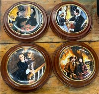 4 "Gone with the Wind" 1988-1990 Plates Bradex