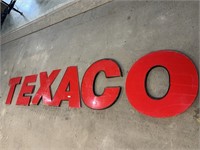 TEXACO Letters each is 31.5"tall