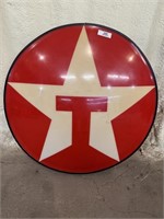 34" round T-Star Plastic Sign