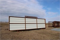 (2) 24ft wind break panels