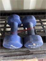 Two 12 lbs weights  (con2)