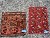 2 Small Handmade Rugs
