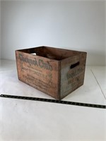 Clicquot Club wooden crate