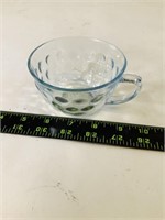 depression glass cup