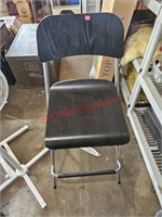 Folding Bar height chair (garage)