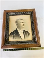 Vintage wooden picture frame