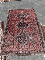 Shiraz Handmade Rug 4'3" X 6'6"