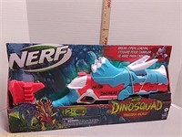 NEW Nerf Dinosquad Tricera-Blast Nerf Gun
