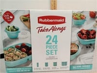 Rubbermaid take alongs 24 piece set, new in box!