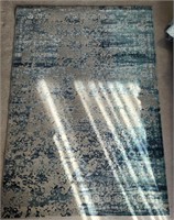 4'x6' Blue Turkish Made Area Rug