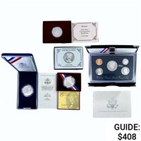 1982-1995 US Proof SILV Coin Sets [10 Coins]