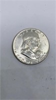 1955 Franklin half dollar uncirc. condition