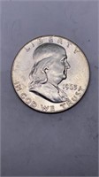 1963-D Franklin half dollar uncirc. condition