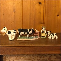 Mixed Decorative Cow Figures