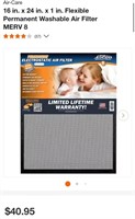 Washable Air Filter (Open Box)