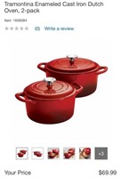 Dutch Oven Two Pack (Open Box)