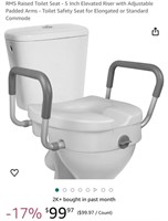 Elevated Toilet Seat (Open Box)