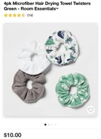 Towel Scrunchies Case Pack QTY 12 (New)