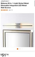 LED Wall Sconce (Open Box, New)