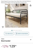 Twin Day Bed (New)