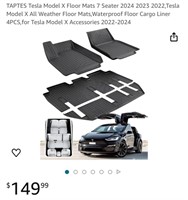 Tesla Model X Floor Mats (New)