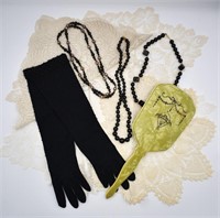 Vintage & Antique Lady's Gloves, Necklaces & More