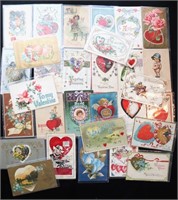Group of Antique Valentine's Day Postcards