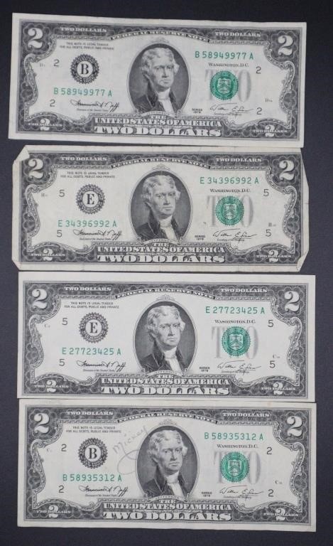 Series 1976 US $2 Notes(4)