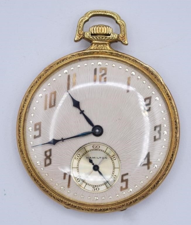 1927 Hamilton 17 Jewel Pocket Watch