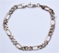 Sterling Silver Curb Chain Bracelet