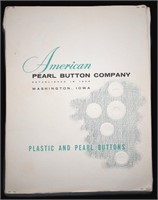 American Pearl Button Co. Button Card Catalog