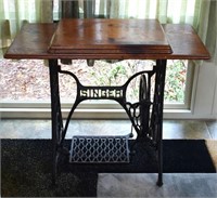 Antique Singer Treadle Sewing Machine Stand