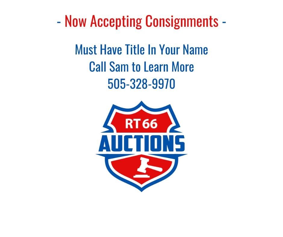 Now Accepting Vehicle Consignments - Do Not Bid