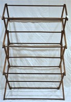 Antique Folding / Collapsible Drying Rack