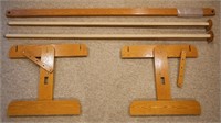 Oak Quilting Rack / Quilt Stretching Frame