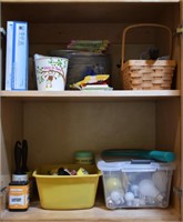 Contents of Pantry Cabinets - Small Upper Cabinet