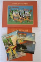 Linen Postcard Value Book & Postcard Sets