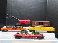 Plastic Lionel Train Cars